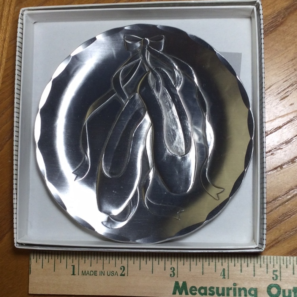 NIB Vintage Handmade Ballet/Point Coaster/Decoration - Picture 5 of 5